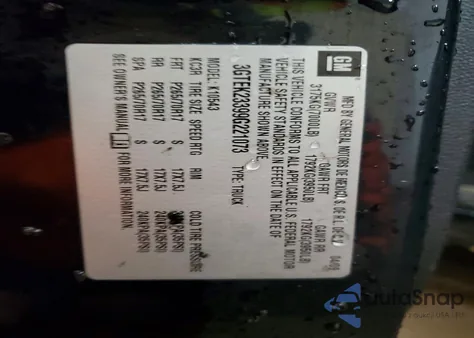 2009 GMC Sierra K1500 Sle z USA, uszkodzony, nr VIN 3GTEK23399G221073